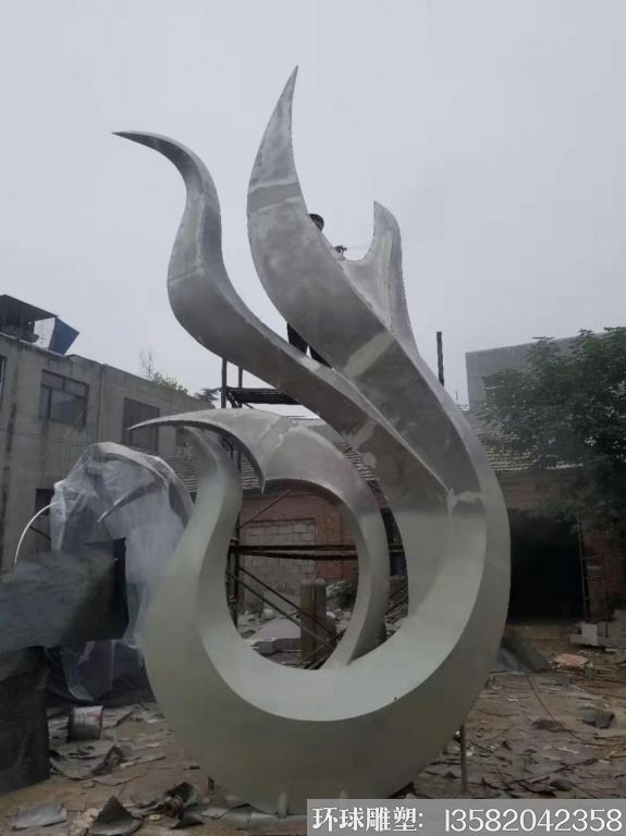 不銹鋼鳳凰雕塑制作過程，鳳凰雕塑304鍛造<div   id=