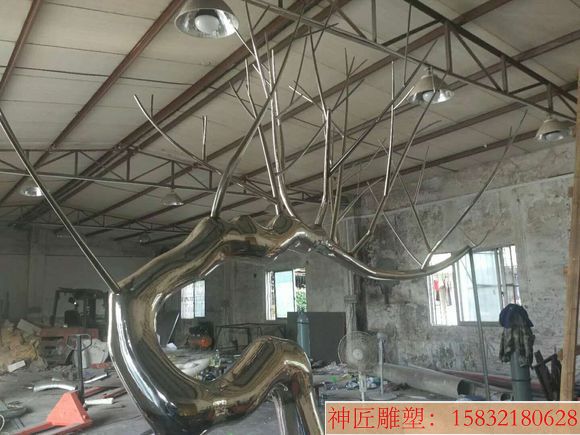 不銹鋼樹枝雕塑 樹枝雕塑制作廠家